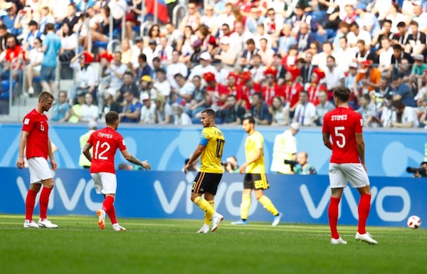 黑白体育直播新闻：比利时2-0英格兰获世界杯第三名 创历史最好成绩