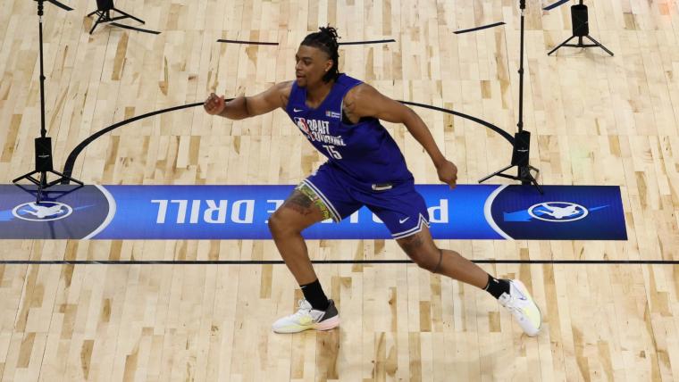 山猫体育直播新闻：杜克大学的特雷弗·基尔斯（TrevorKeels）展示了如何在NBA选秀联合会（NBA Draft Combine）上“试水”，但被选中是一个棘手的部分?itok=K0H_0Re_