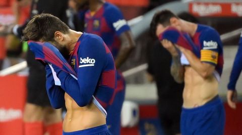 山猫体育直播新闻：杰拉德·皮克（Gerard Pique）说，莱昂内尔·梅西（Lionel Messi）“就像巴塞罗那的上帝”，他离开时我哭了