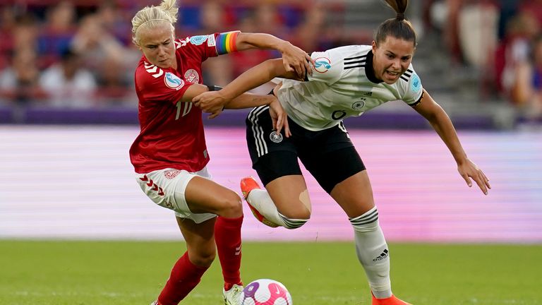 黑白体育直播新闻：竞争对手德国和西班牙势均力敌；丹麦队面对芬兰队?20220708232410