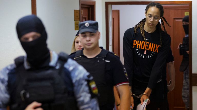 黑白体育直播新闻：WNBA的Griner说，在俄罗斯的逮捕中没有解释权利?20220727174610