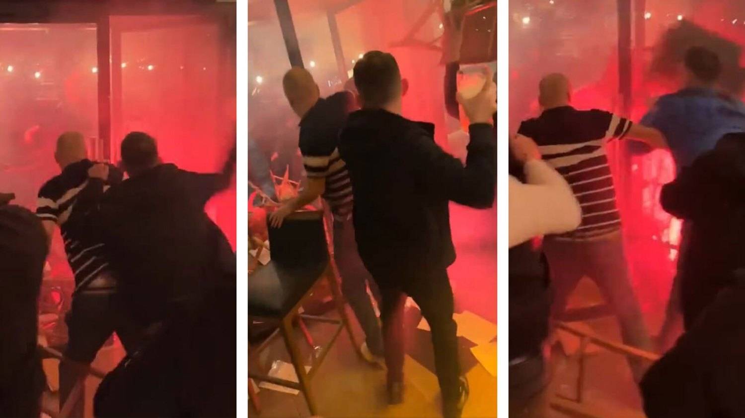 黑白体育直播新闻：【欧冠资讯】巴黎圣日耳曼球迷暴力袭击纽卡斯尔球迷 酒吧惨遭破坏